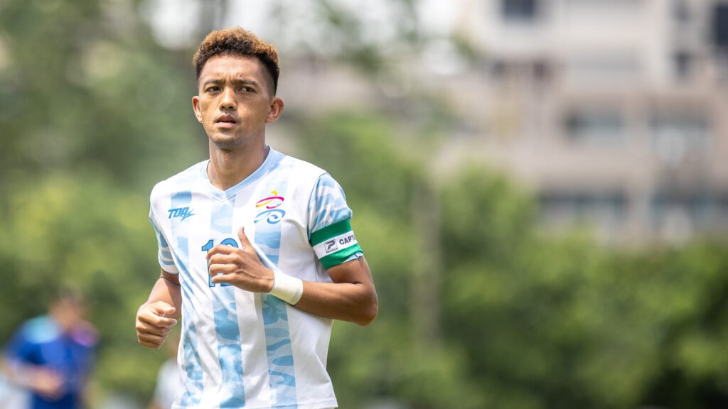 足球賽程不容易　溫智豪首次參與全運會賽事