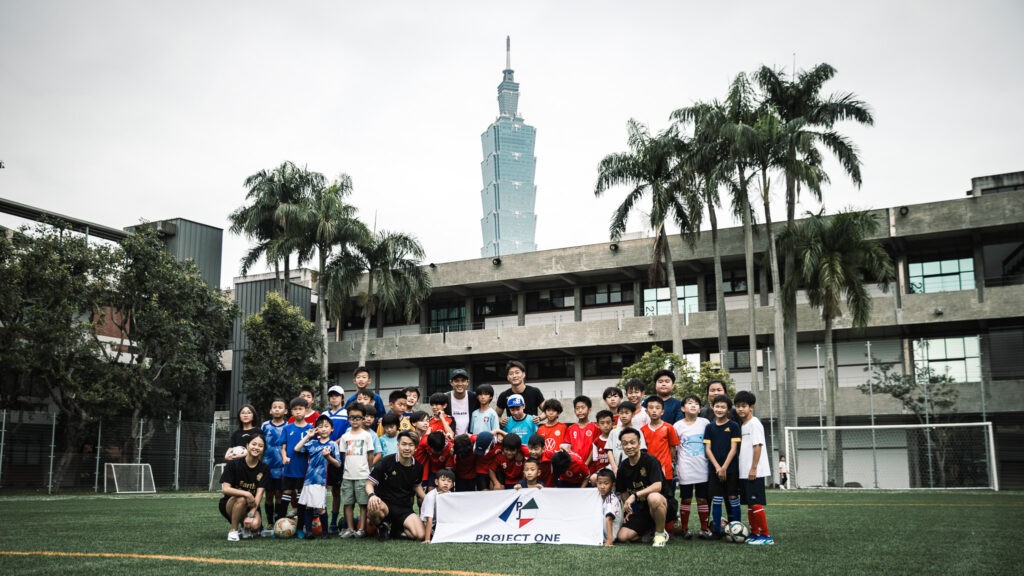 讓足球持續成為台日的「接點」　一柳夢吾與前鹿島鹿角名將＆3人制足球選手共同舉辦足球教室