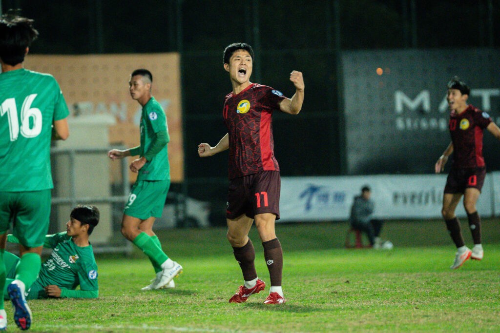 輔大航源金子尚樹。（圖：李瑋儒攝。）