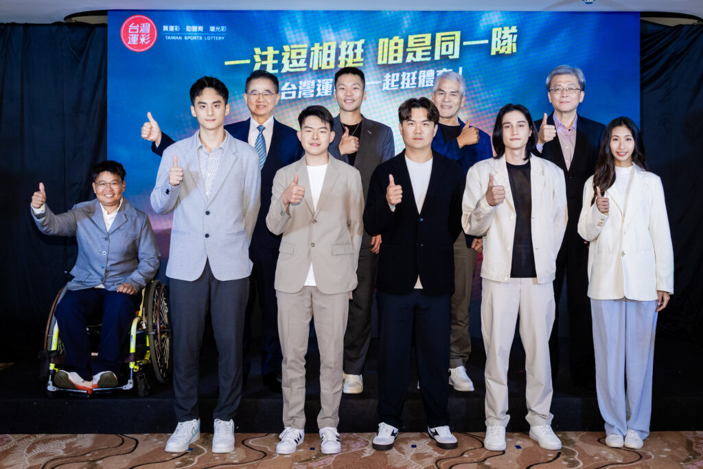 影／台灣運彩邀7位體壇好手　拍攝公益形象影片 